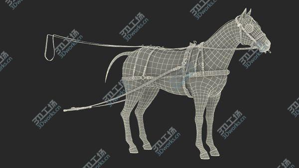 images/goods_img/20210312/Horse Drawn Leather Driving Harness Rigged 3D model/5.jpg